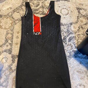 Mass Effect N7 Carbon Fiber Bodycon Dress